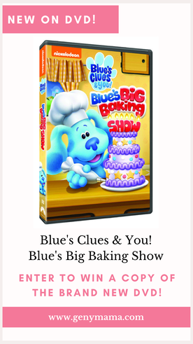 Blue's Clues & You! Blue's Big Baking Show DVD | Enter to Win Your Copy