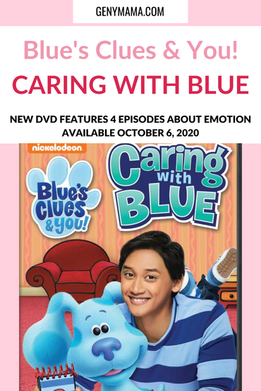 Blue's Clues & You! Caring with Blue new DVD about emotion available October 6, 2020