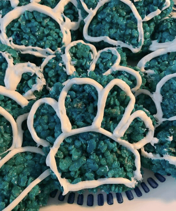 Blue's Clues & You Inspired Rice Krispy Treat Final Product