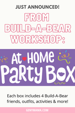 Build-a-Bear Workshop At Home Party Boxes | What are themes? What's included in each box?