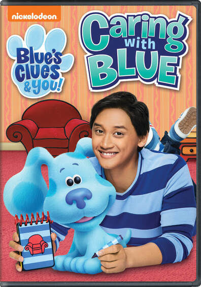 Blue's Clues & You Caring with Blue New on DVD