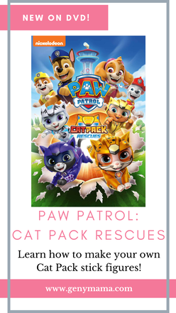 PAW Patrol Cat Pack Rescues | New DVD & DIY Craft