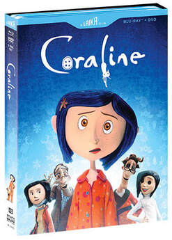 Coraline Blu-ray and DVD Combo Pack in Stores August 31st