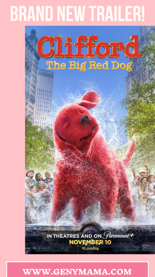 Watch the new trailer for Clifford the Big Red Dog and Read Some Movie Insights from a Recent Cast Q&A!