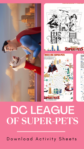 Download this SUPER Activity Book to Celebrate the Release of DC League of Super-Pets