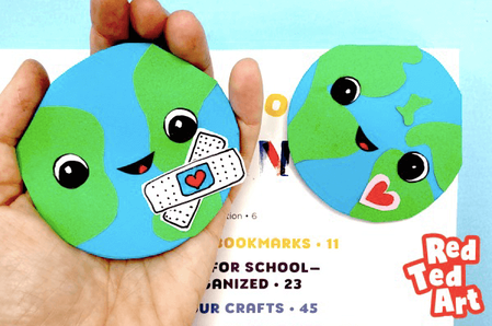 Earth Day Crafts and Projects Bookmark