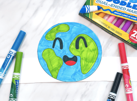 Earth Day Crafts and Projects Printable Headband