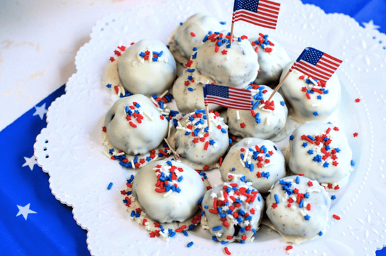 How to make Election Day fun for kids, Patriotic Oreo Truffles
