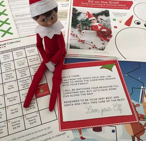 27 days of fun with the Elf on the Shelf Activity Kit