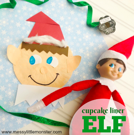 Elf on the Shelf Idea Paper Craft