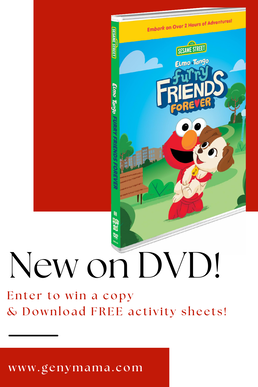 Sesame Street: Elmo & Tango Furry Friends Forever | FREE Printable Activity Sheets