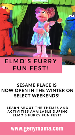 Visit Sesame Place this Winter for Elmo's Furry Fun Fest!