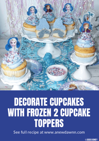 Frozen 2 Family Activities Magical Nokk Cupcakes