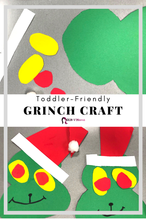 Toddler-Friendly Grinch Craft