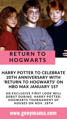 Harry Potter 20th Anniversary: Return to Hogwarts to Premiere on HBO Max January 1st