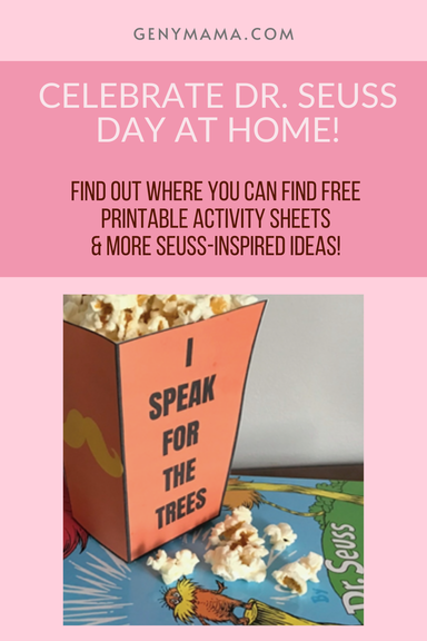 Celebrate Dr. Seuss Day At Home | Free Printable Activity Sheets, Seuss-Inspired Food, Crafts and MORE!