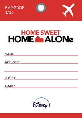 Home Sweet Home Alone is Now on Disney+ Download a Free Luggage Tag
