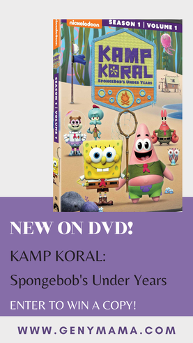 Kamp Koral Spongebob's Under Years | New DVD + Giveaway!