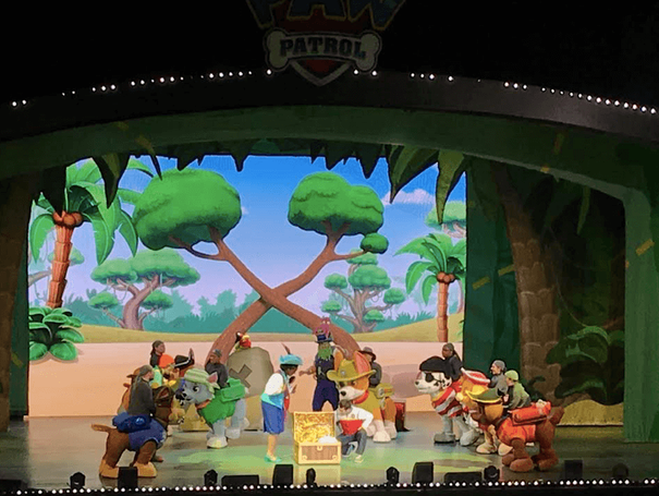 Paw Patrol Live! The Great Pirate Adventure Storyline