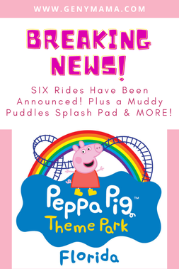 First Ever Peppa Pig Theme Park to Open in Florida in 2022! | Six Rides Just Announced
