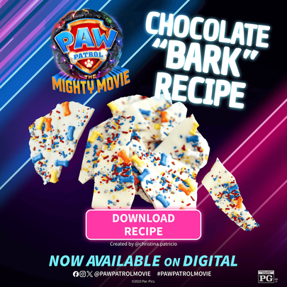 PAW Patrol: The Mighty Movie | Chocolate Bark