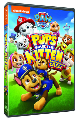 PAW Patrol: Pups Save the Kitten Catastrophe Crew DVD is Out Now!