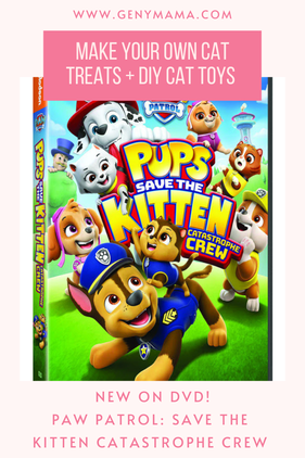 Celebrate the release of the new DVD PAW Patrol: Save the Kitten Catastrophe Crew with activities your feline friend will sure to love!
