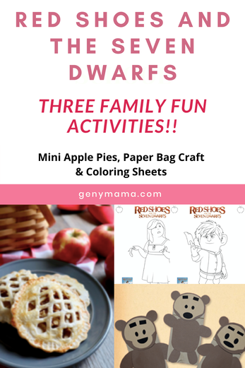 Red Shoes and the Seven Dwarfs Three Family Fun Activities