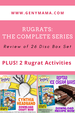 Rugrats The Complete Series Box Set Review + 2 Rugrats Themed Activities 