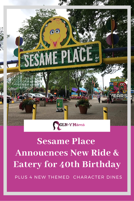 Sesame Place Announces New Ride and Eatery for 40th Birthday