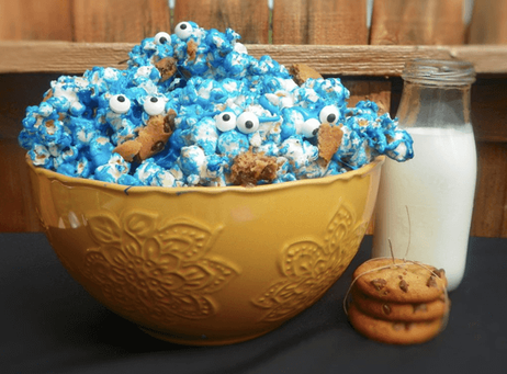 Sesame Street Snack Cookie Monster Popcorn