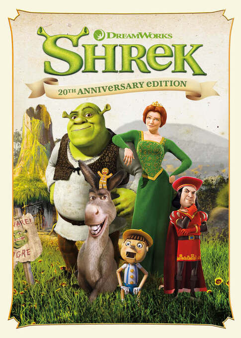 Shrek Celebrates 20th Anniversary with Release of 4K Ultra HD and Blu-ray Combo
