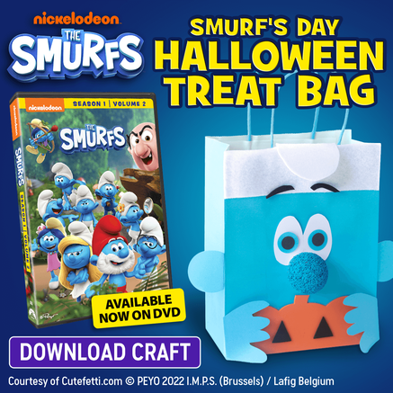 The Smurfs Season 1, Vol. 2 DVD | DIY Smurfs Halloween Treat Bag