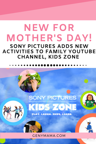 Sony Pictures Adds New Activities for Mother's Day