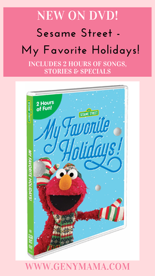 Sesame Street - My Favorite Holidays! New DVD from Shout! Factory and Sesame Workshop Available Now!
