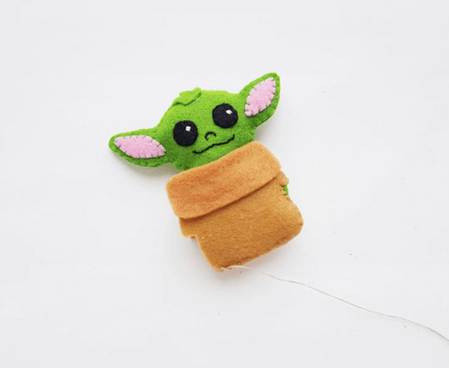 Star Wars Day Yoda Plushie Craft