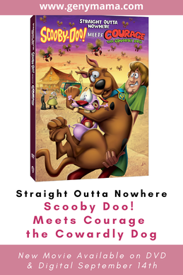 Straight Outta Nowhere Scooby Doo Meets Courage the Cowardly Dog New DVD In Stores September 14th