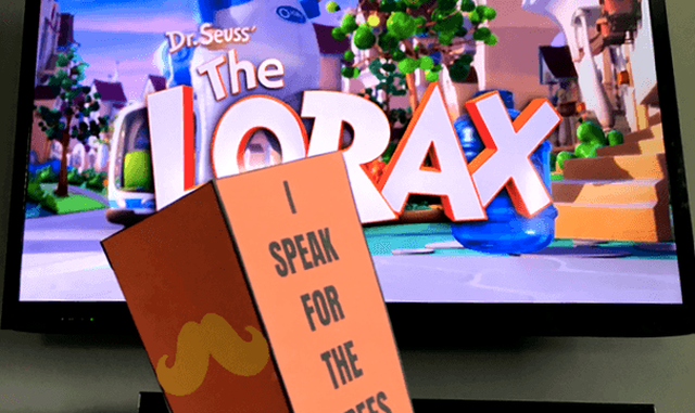 The Lorax Popcorn Box
