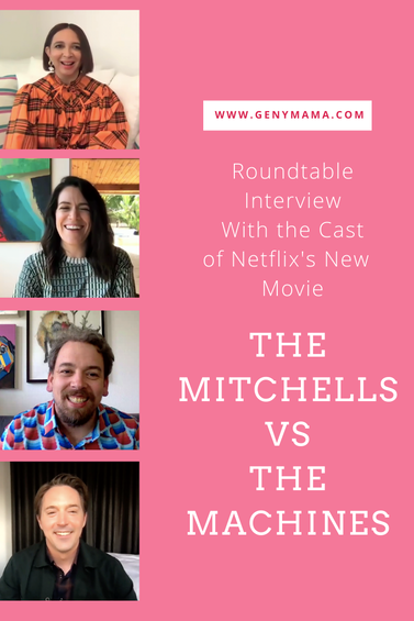 The Mitchells Vs. The Machines Cast Interviews