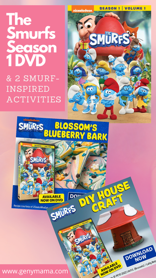 The Smurfs Season 1 Vol 1 DVD is Out Now | 2 Smurf-Inspired Activites