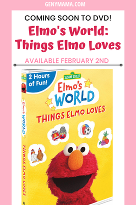 Things Elmo Loves a Brand New DVD from Shout! Factory Kids