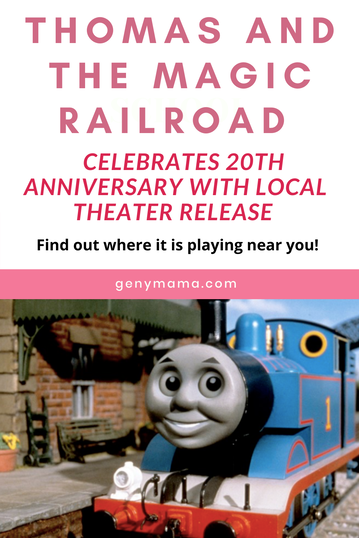 Take the family to see Thomas and the Magic Railroad in theaters only on October 24th
