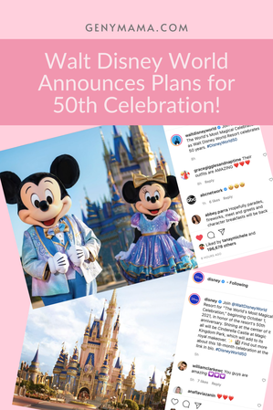 Walt Disney Announces Plans for 50th Celebration