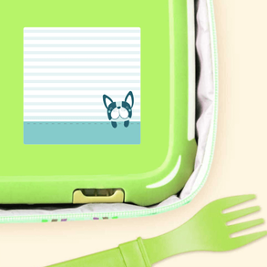 Wash Away Lunch Box Labels