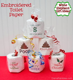 White Elephant Gift Idea_Toilet Paper