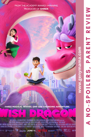 Wish Dragon | Is Netflix's New Cartoon Film OK for Kids? A No-Spoilers, Parent Review