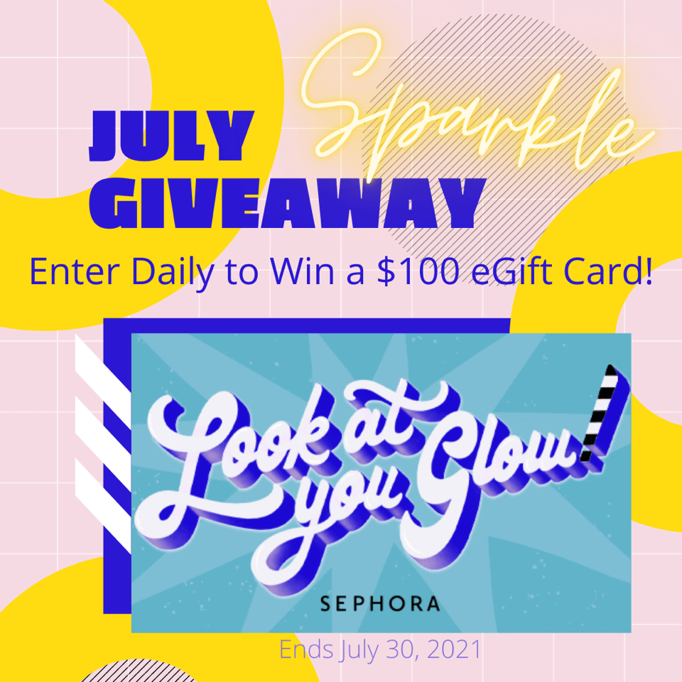 Enter to WIN a $100 eGift Card to Sephora!