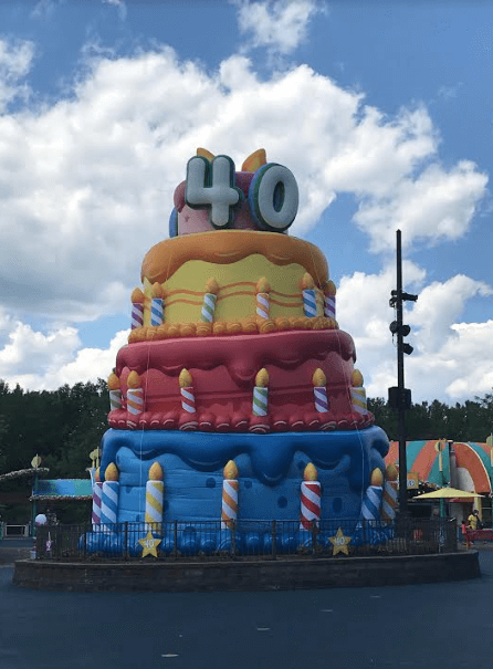 Sesame Place 2020 | 40th Birthday Cake