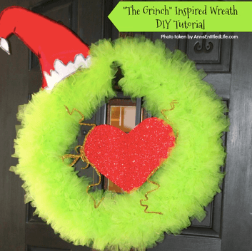Seuss Themed Crafts_Grinch Wreath