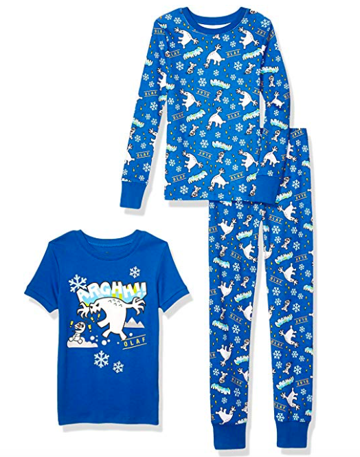 Amazon Exclusive Spotted Zebra Boys Pajamas Olaf